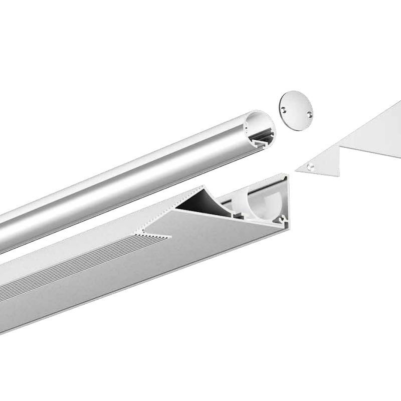 Adjustable Cove Ceiling Lighting LED Strip Channel For 12mm Light